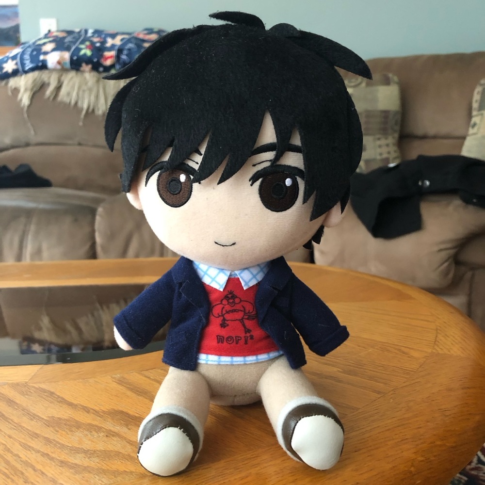 BANANA FISH Eiji Okumura Anime Plush 20cm * JAPANESE IMPORT, RARE *